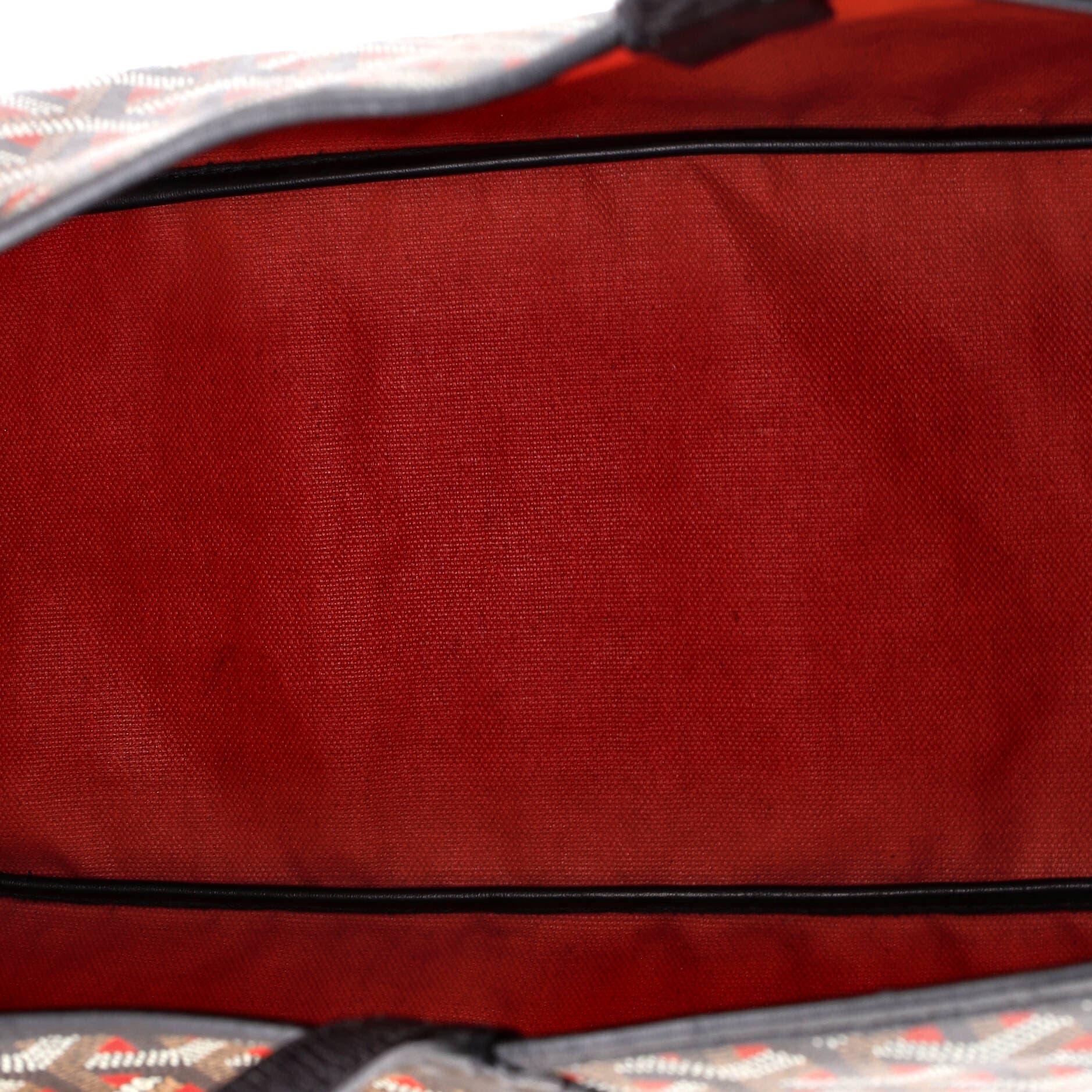 Pre-Owned Goyard Saint Louis Tote Claire Voie Coated Canvas PM, Alternate, color, Red