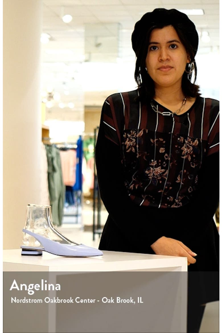 Tyra Pointed Toe Slingback Flat video