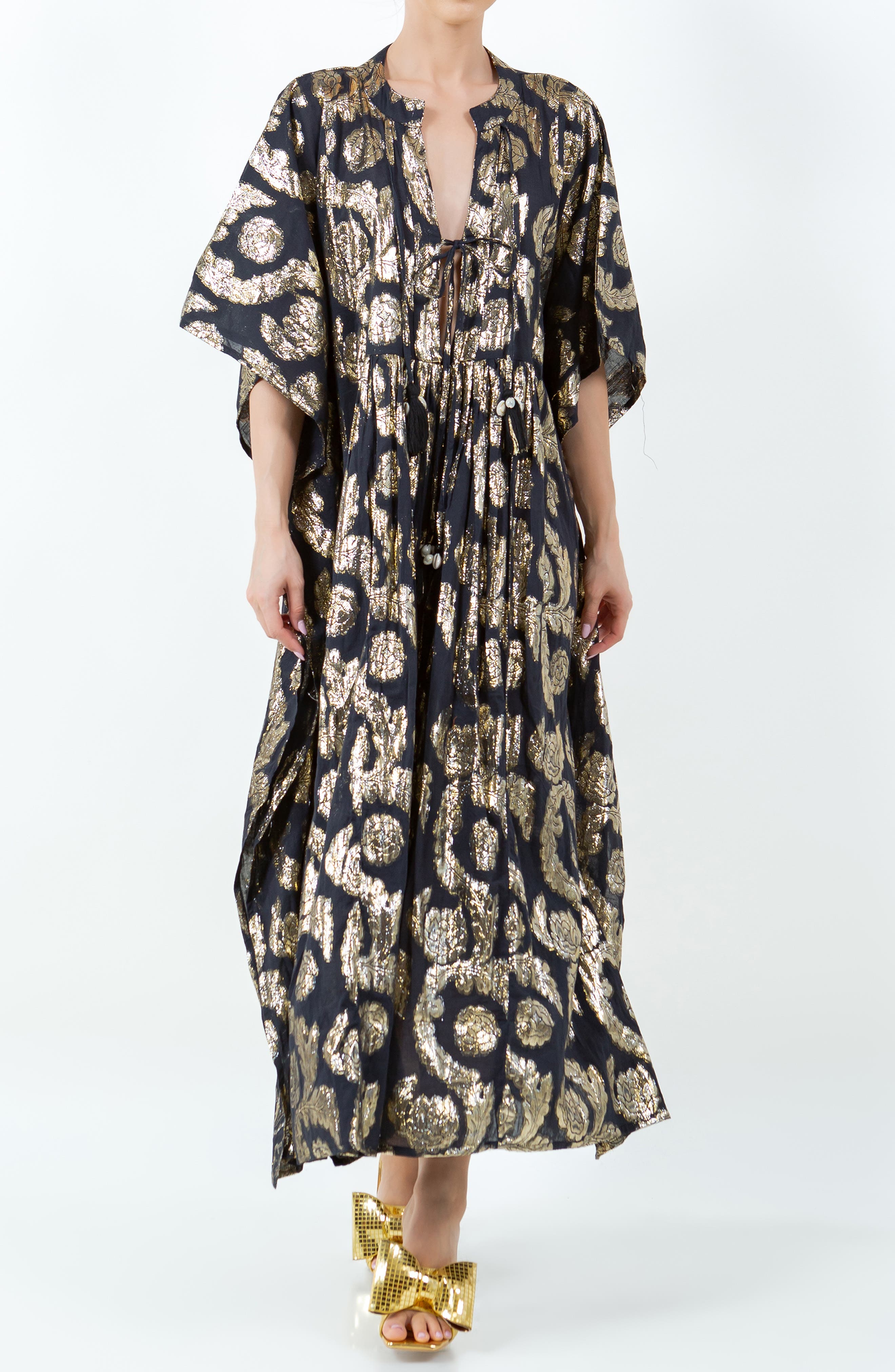 MEGHAN LA Palm Springs Caftan Maxi Dress