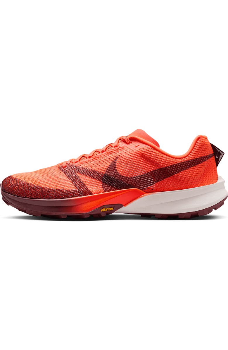 Nike Kiger 10 Trail Running Shoe, Alternate, color, Hyper Crimson/ Sail