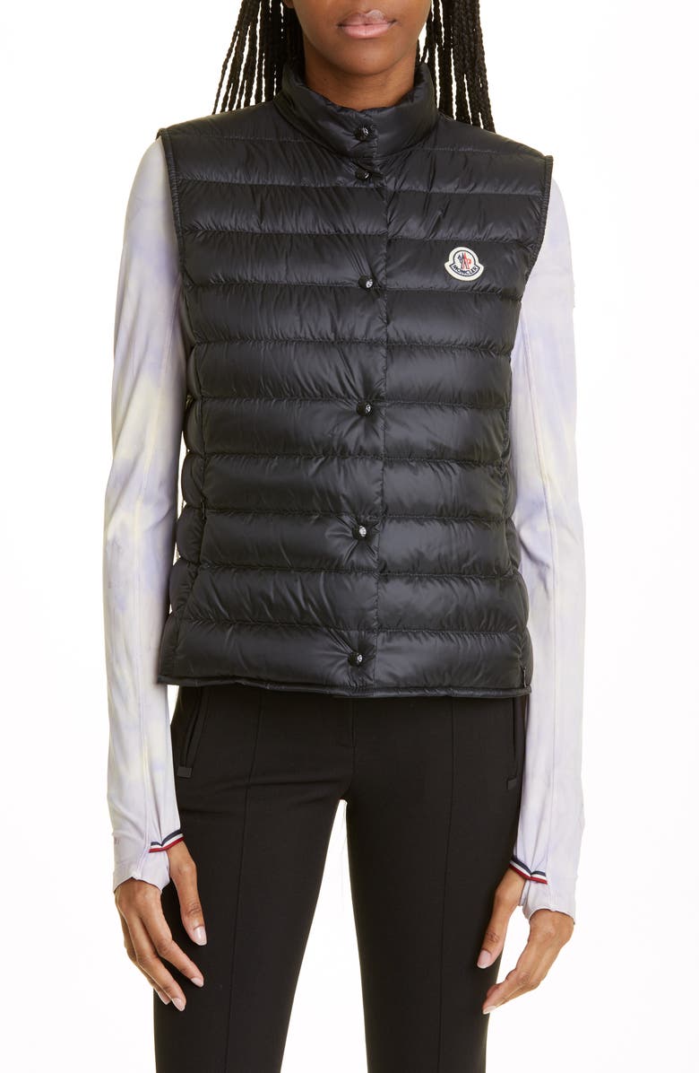 Moncler Liane Quilted Down Puffer Vest, Main, color,