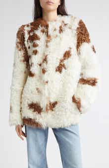 Hypnotic Spot Genuine Shearling Jacket