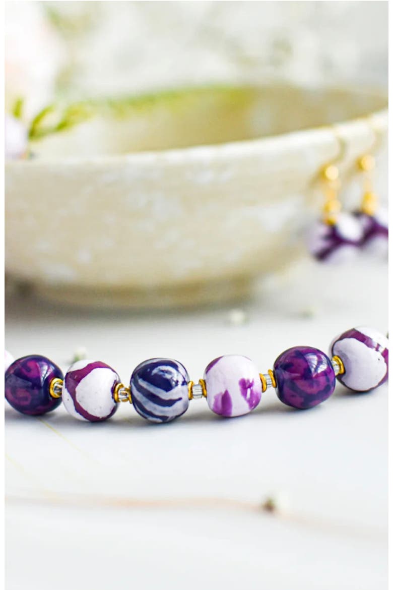 Purple Match Necklace - 18'', Alternate, color, Multi