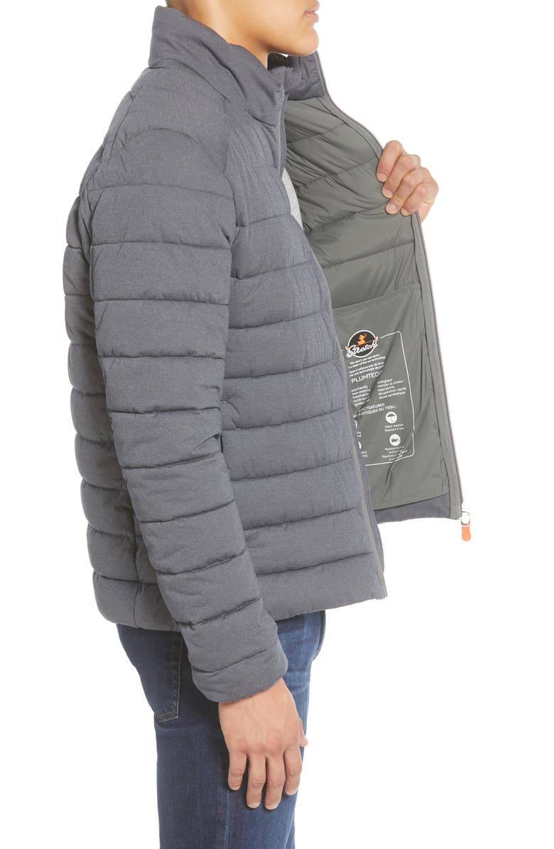 Save The Duck Stretch Waterproof Puffer Jacket, Alternate, color,