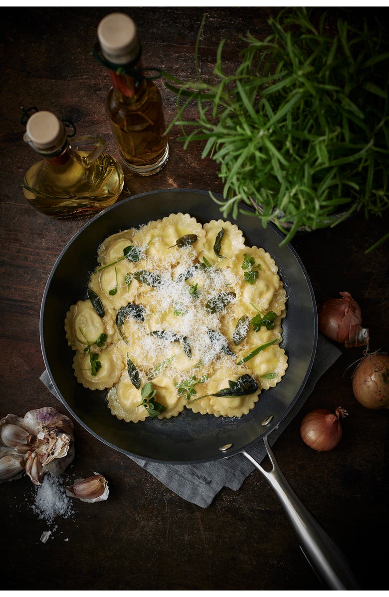 Scanpan CTX 11 Inch Nonstick Saute Pan with Lid, Stainless Steel, Alternate, color, Silver