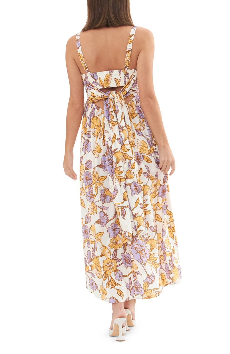 Ripe Maternity Brook Floral Maternity Sundress, Alternate, color, Natural