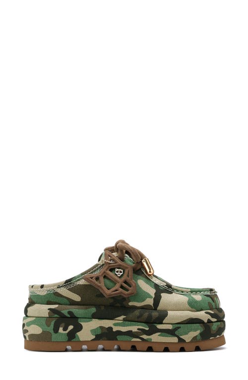 NAKED WOLFE NAKED WOLFE BLIZZARD GENUINE SHEARLING PLATFORM CLOG