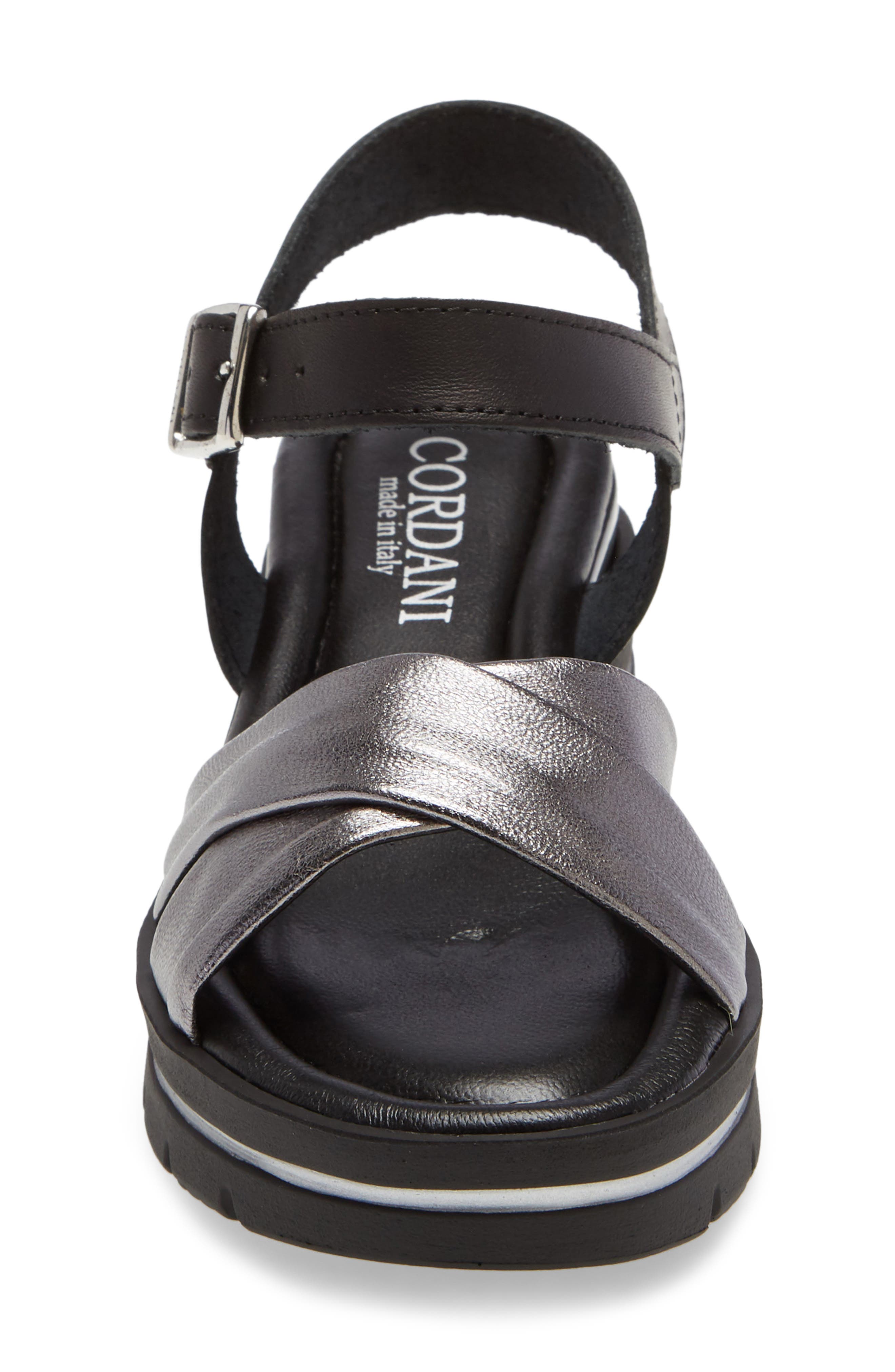 Cordani Alma Platform Wedge Sandal, Alternate, color, 