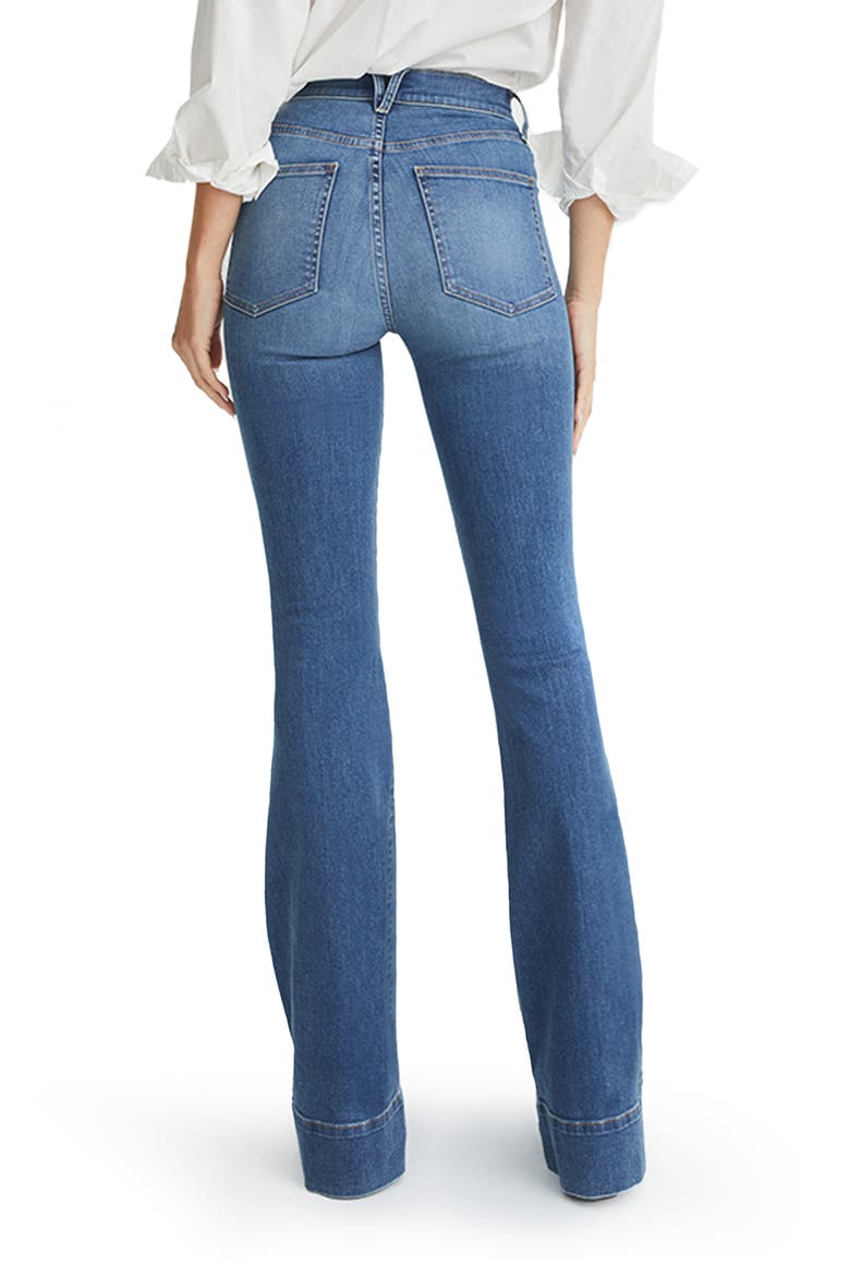 Sheridan Bell Bottom Jeans, Alternate, color, AIRWAY