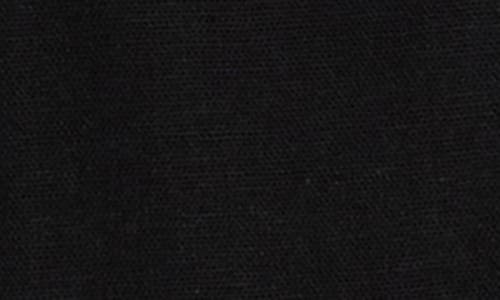 Love By Design Abby Button Front Short Sleeve Top In Black