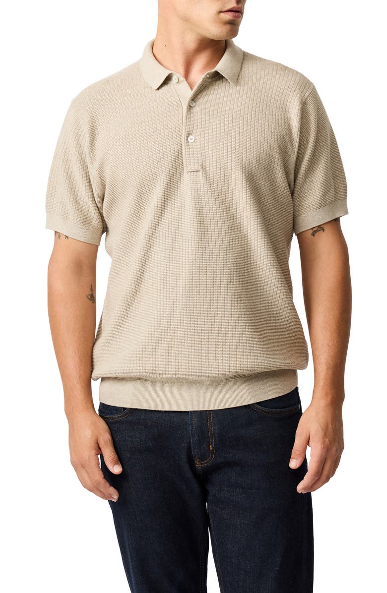 Rodd 
Gunn Forbes Textured Polo, Main, color, 