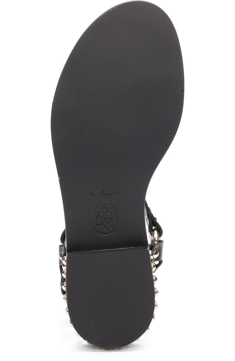 Ash Patsy Studded Slingback Sandal, Alternate, color,