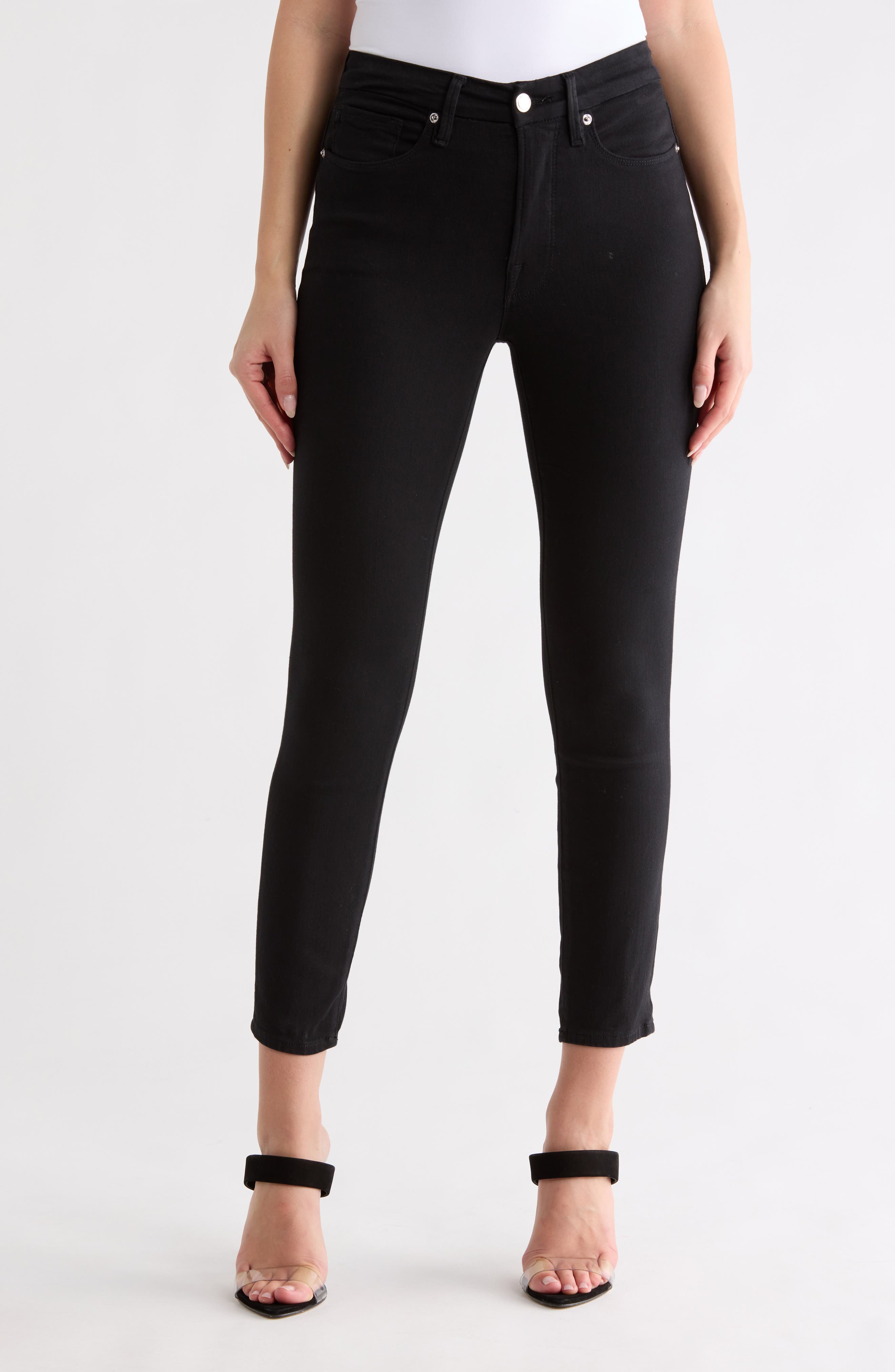 Good American Good Legs Crop Skinny Jeans