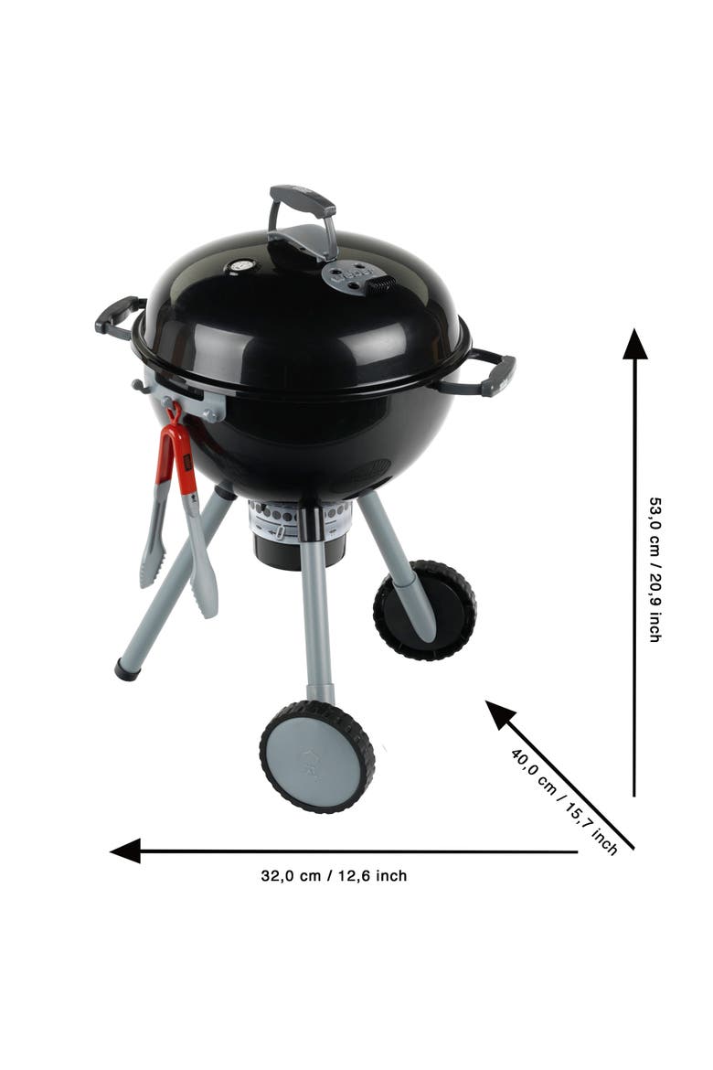 Theo Klein Weber Kettle Barbecue, Black, Regular, Alternate, color, Black