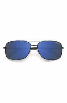 8040/S 60mm Square Aviator Sunglasses