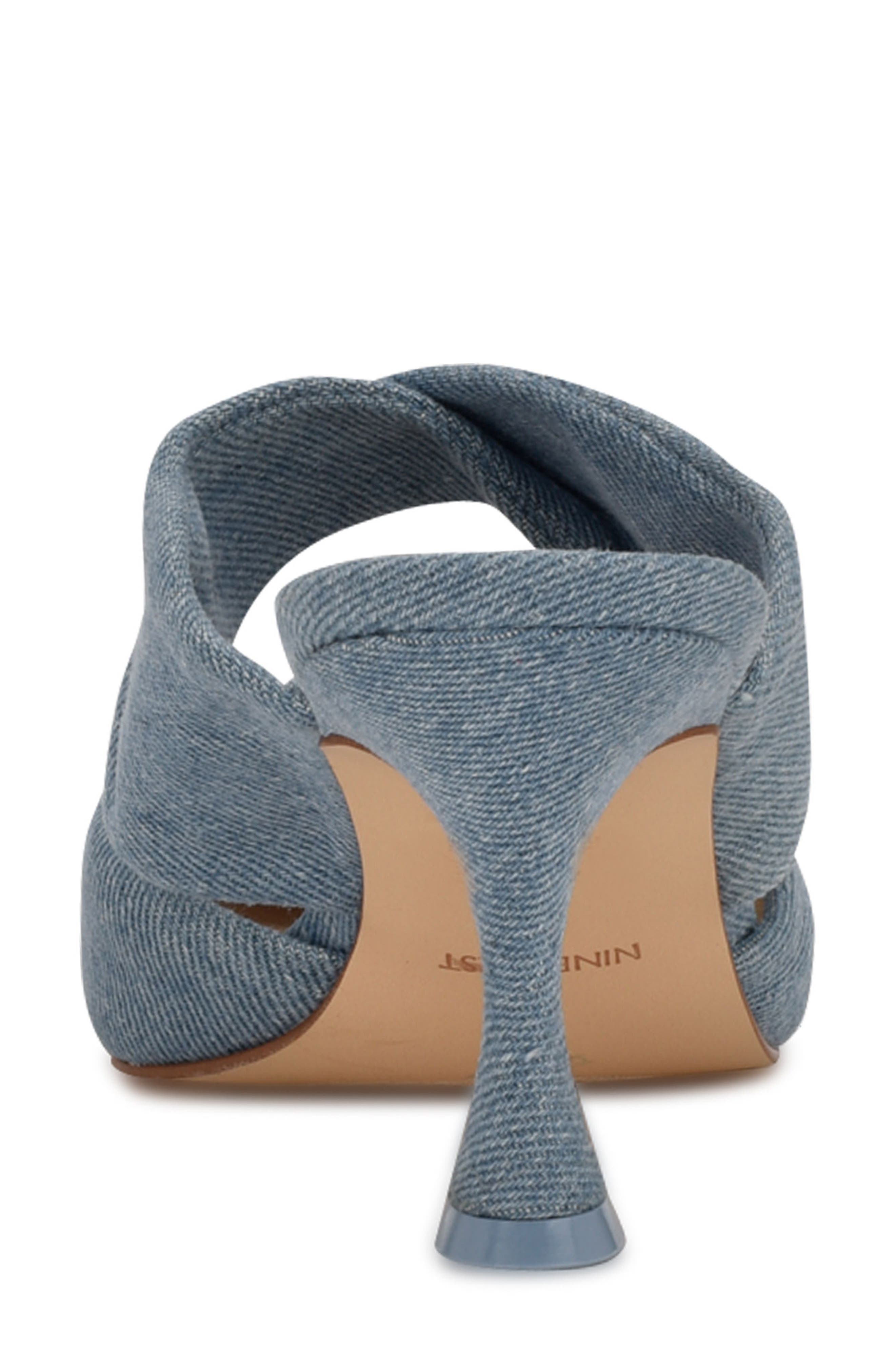 Crown Mule, Alternate, color, LIGHT DENIM