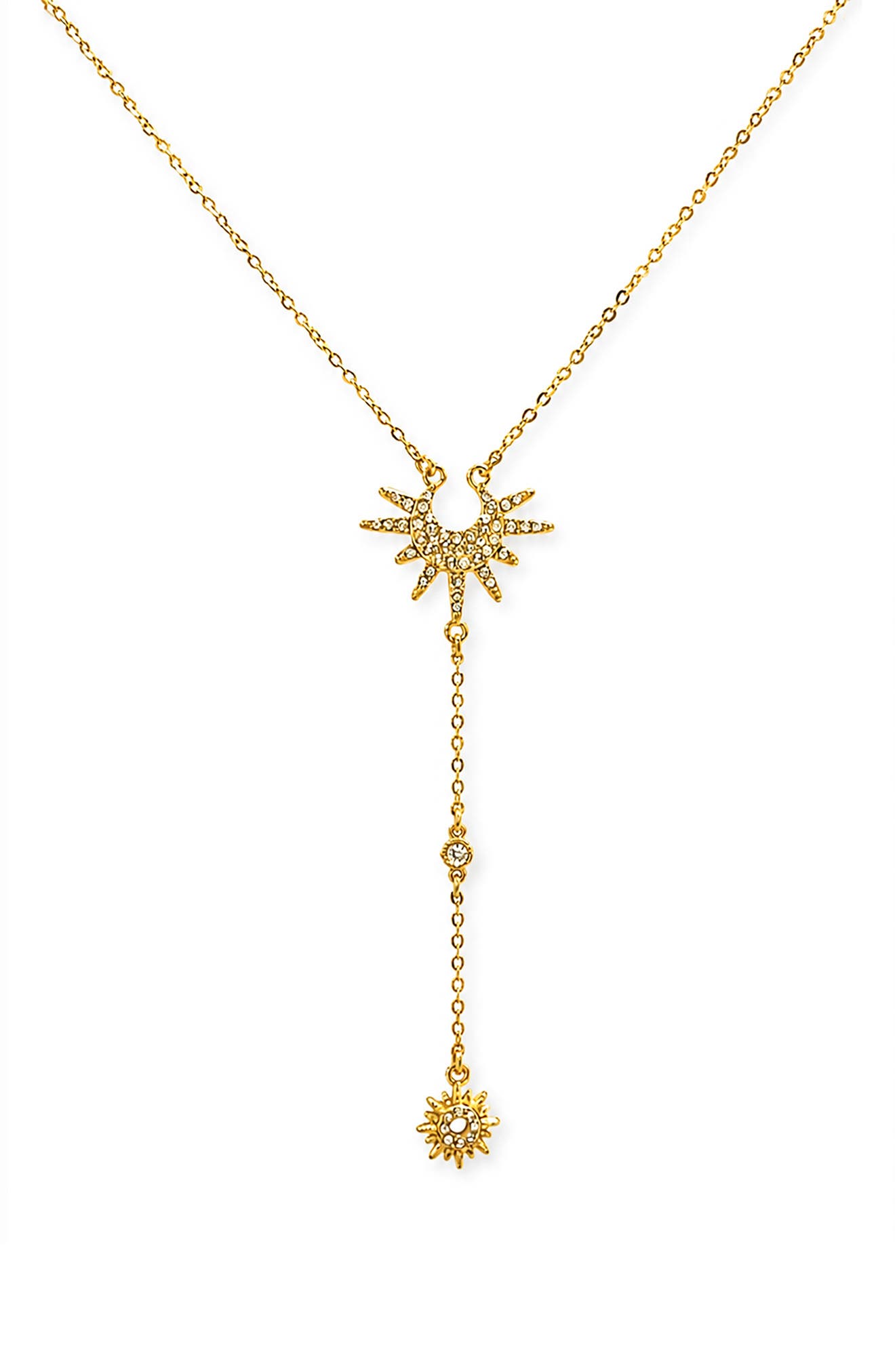 Sunburst Drop Necklace