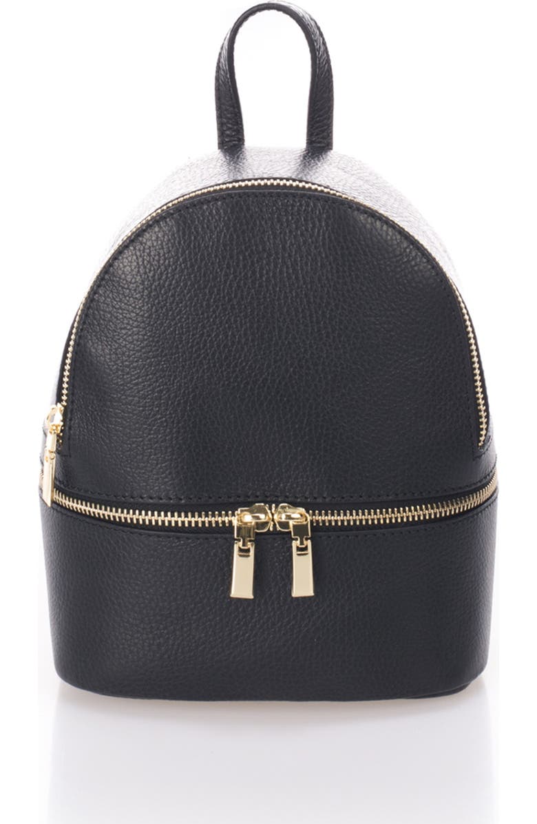 GIORGIO COSTA Leather Mini Backpack, Main, color,