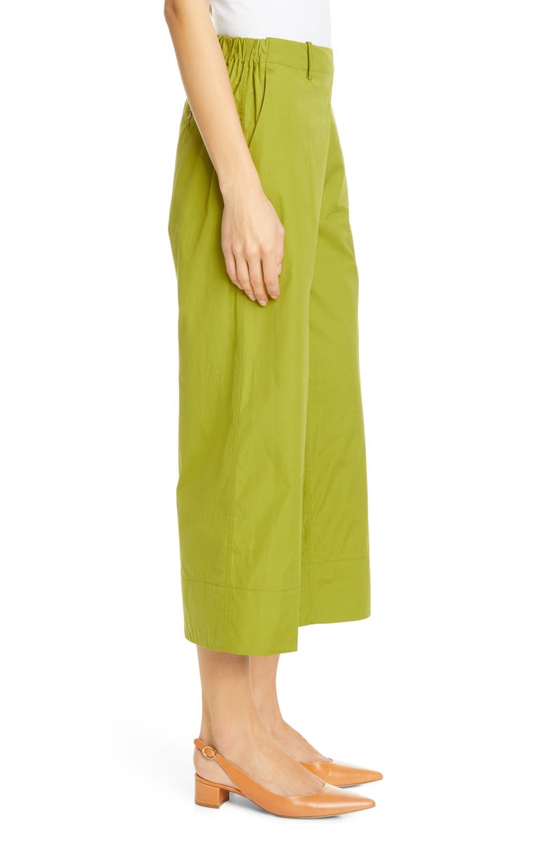 Mansur Gavriel Poplin Pull-On Pants, Alternate, color, 