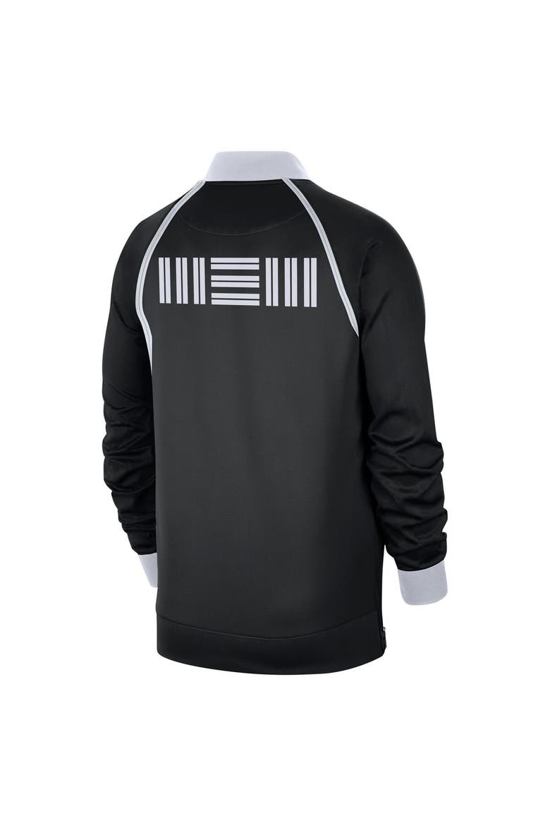 Men's Nike Black Memphis Grizzlies 2023/24 City Edition Authentic Showtime Performance Raglan Full-Zip Jacket, Alternate, color, Black