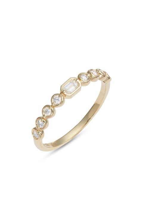 Monaco Mixed Diamond Stackable Ring (Nordstrom Exclusive)