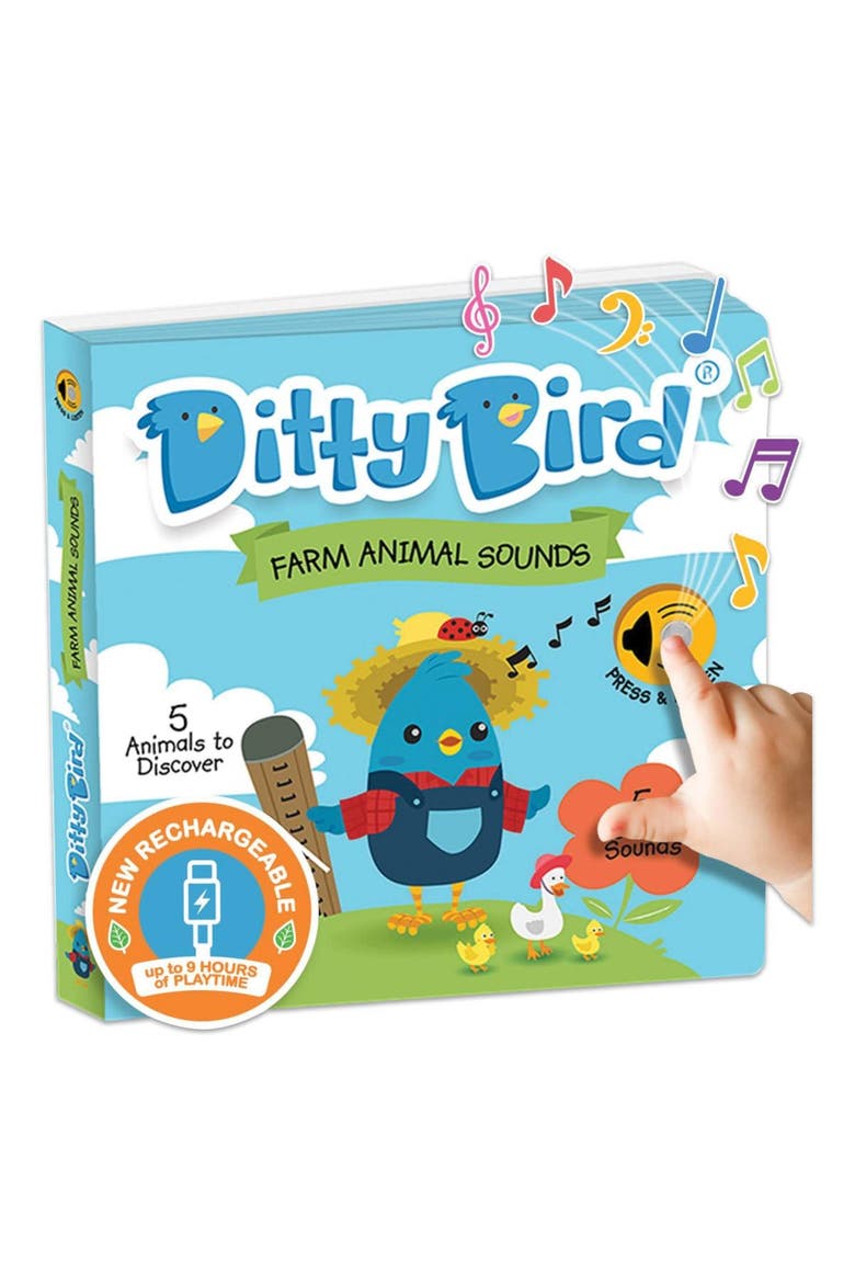 Farm & Touch the Cute Animal Sound Books, Alternate, color, Multicolor