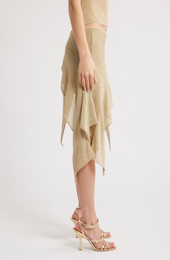 Palisade Layered Asymmetric Miniskirt