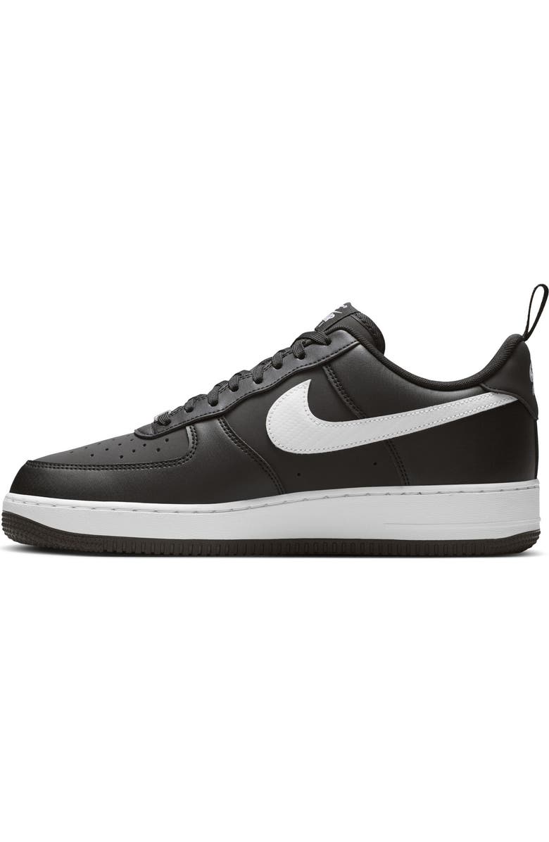 Nike Air Force 1 '07 Basketball Sneaker, Alternate, color, Black/ White
