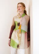 Celtic & Co. Linen Gathered Waist Tunic