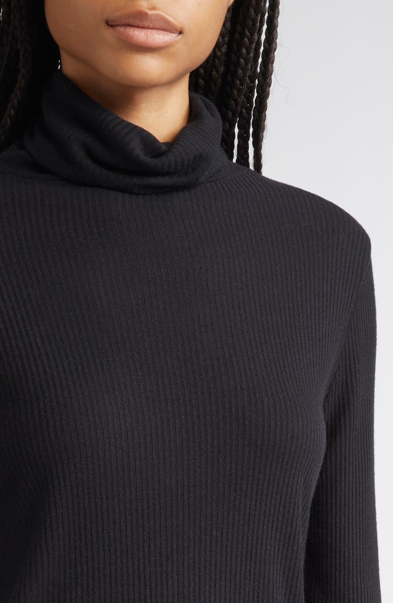 LOULOU DE SAISON Loulou Studio Turtleneck, Alternate, color, Black