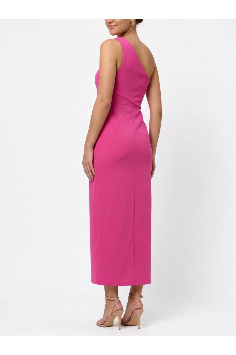 Veanne One Shoulder Maxi Dress, Alternate, color, Raspberry Rose