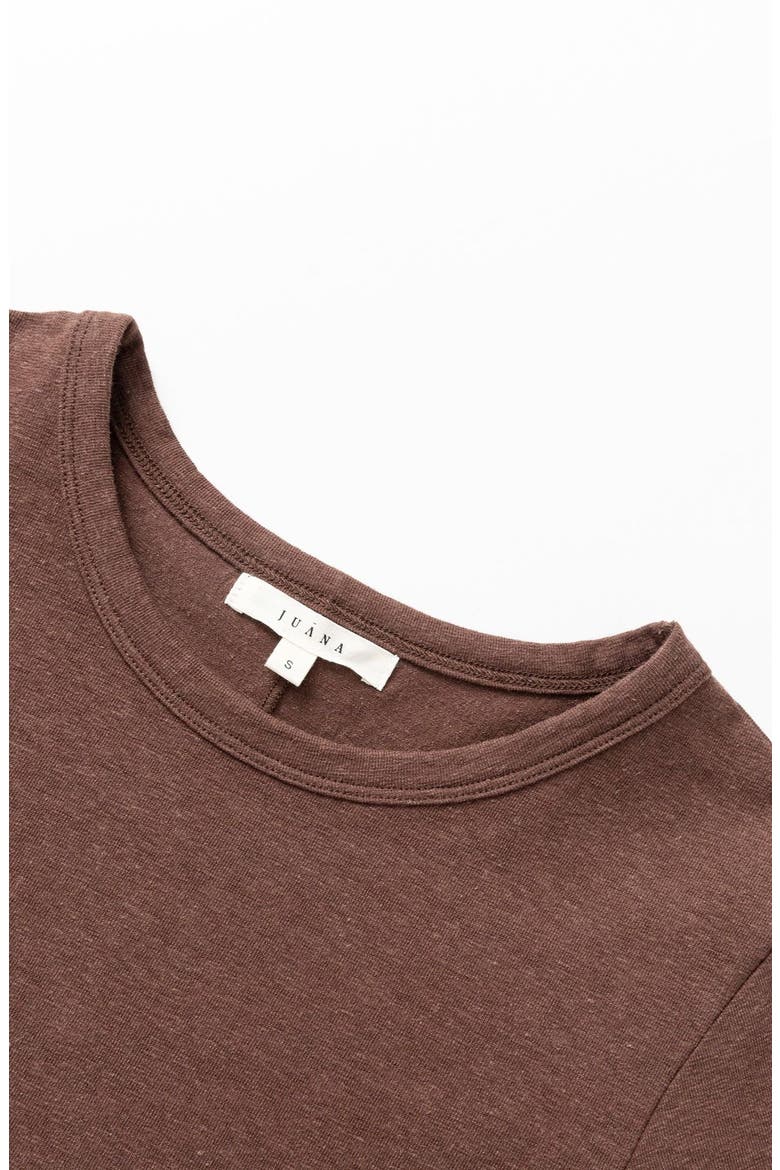 Hemp Essentials Long Sleeve Tee, Alternate, color, cocoa