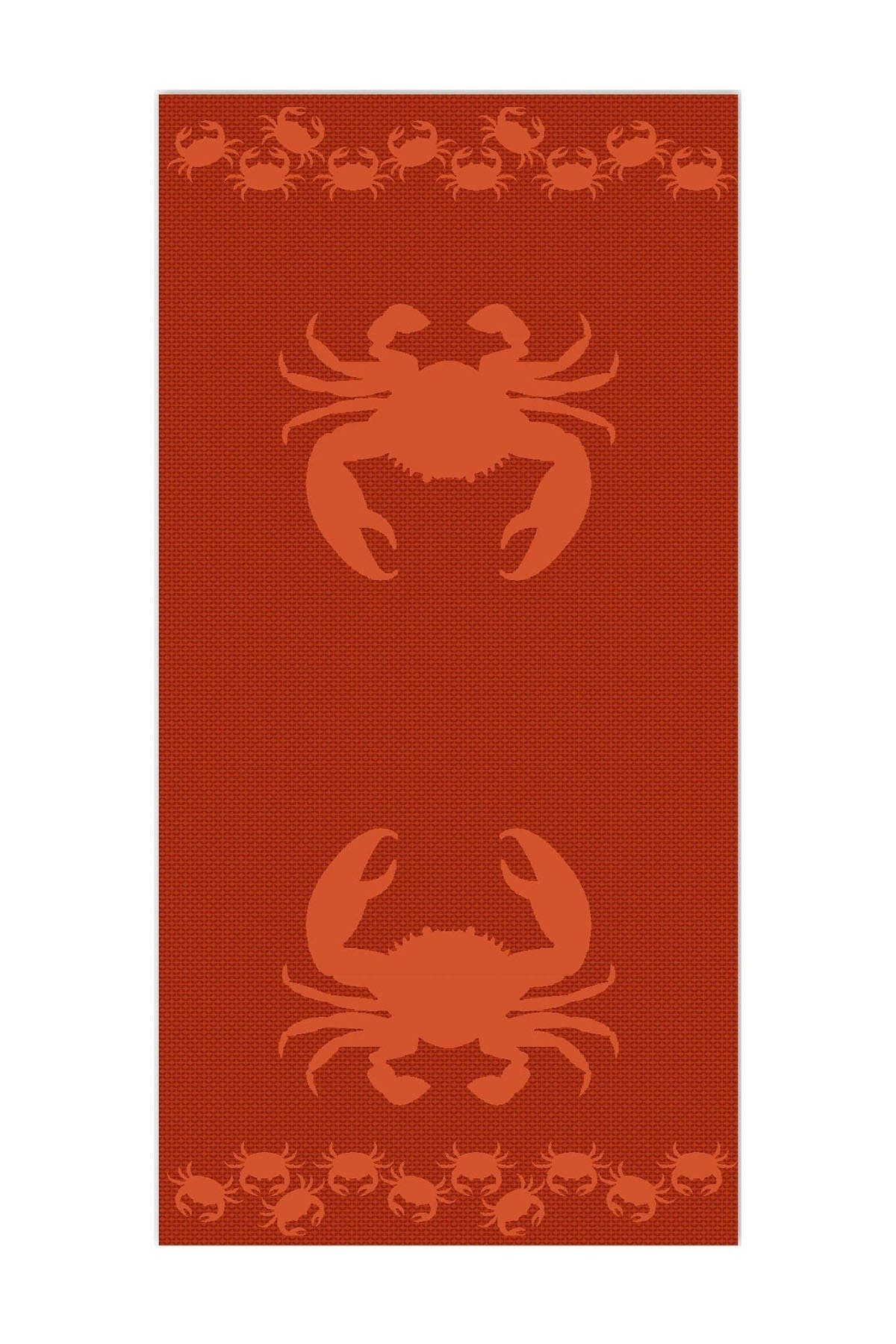 APOLLO TOWELS Crabs Sculpted Double Jacquard Towel | Nordstromrack