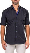 Maceoo Galileo Marthy Short Sleeve Button-Up Shirt