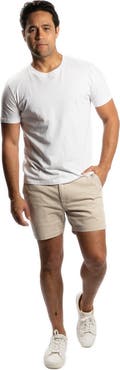 Peter Manning Stretch Chino Shorts 5 Inch