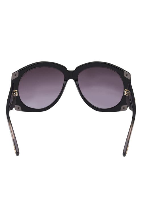 Mcm Smoke Gradient Oval Unisex Sunglasses Mw0005 05b 61 In Black