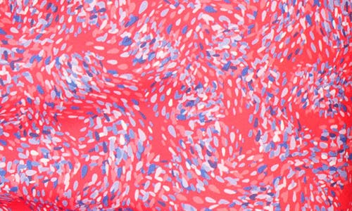 Tailorbyrd Abstract Print Swim Trunks In Pink