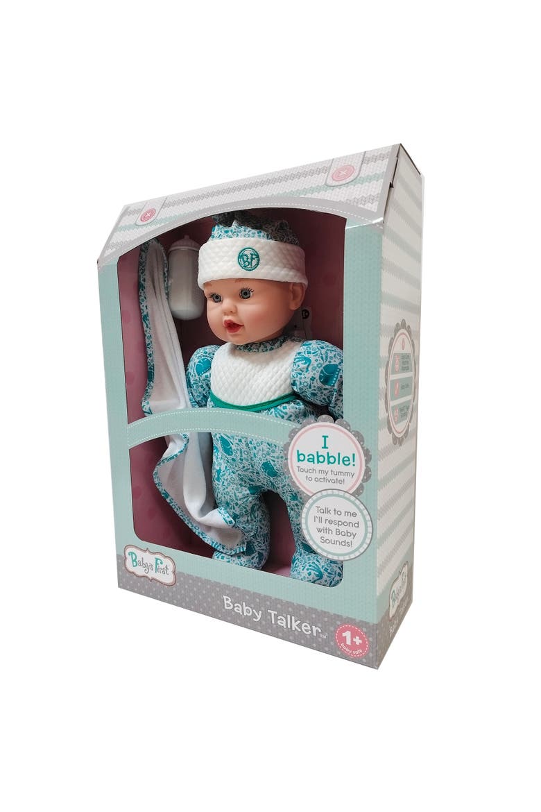 Baby Talker Interactive Baby Doll, Alternate, color, Multicolored