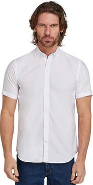Raging Bull Short Sleeve Lightweight Oxford Shirt