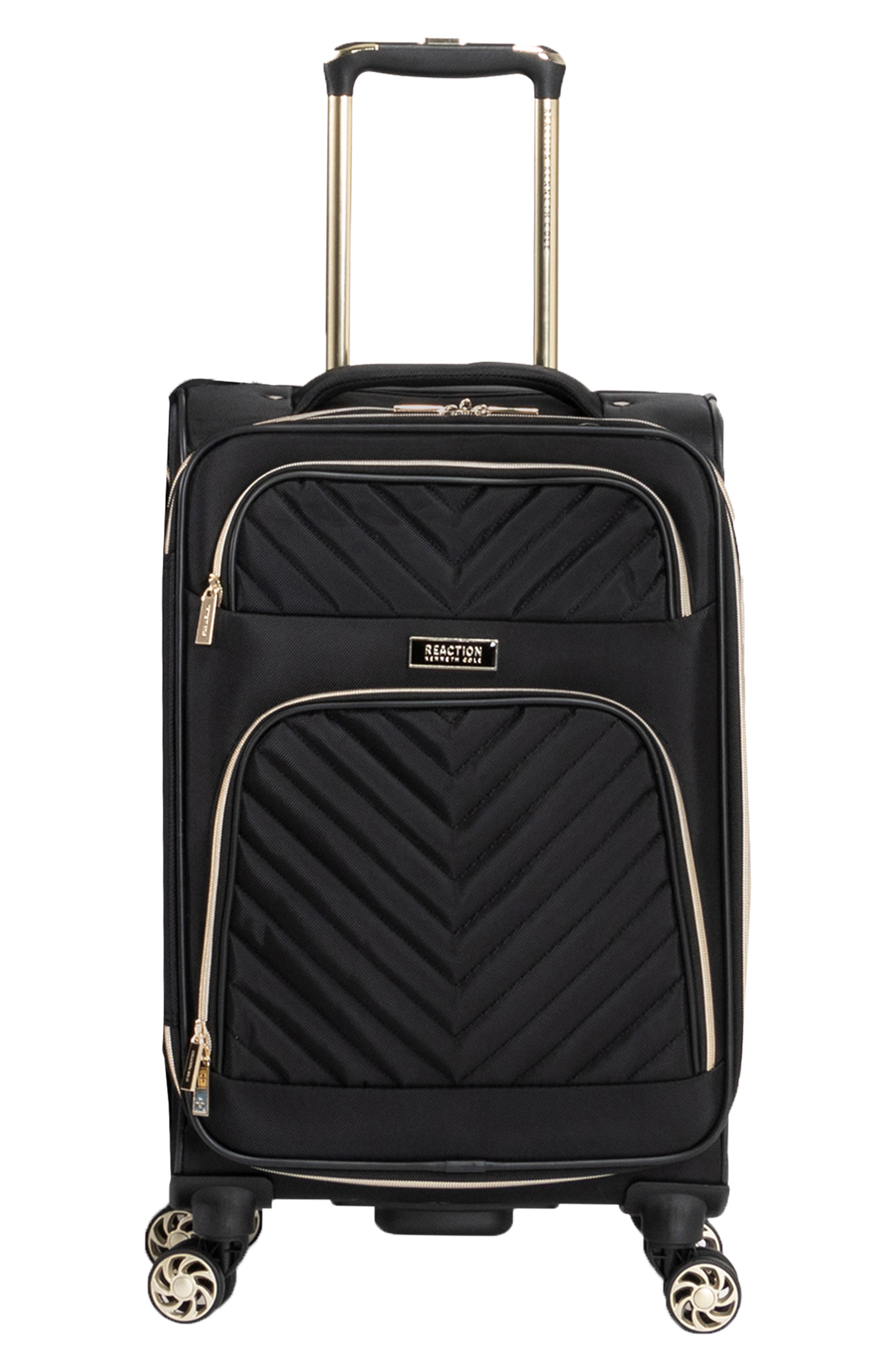 Kenneth Cole Reaction Chelsea Carry-On and Backpack Bundle Set, Alternate, color, Black