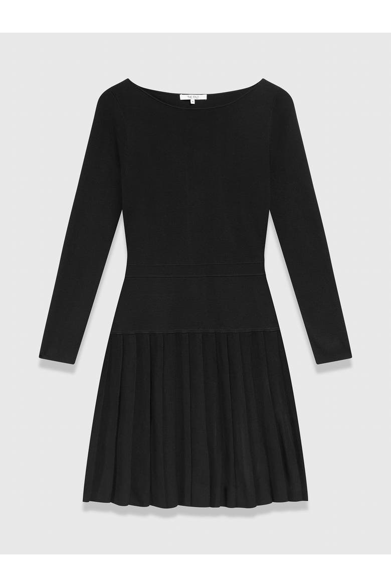 Rothes Knit Mini Dress, Alternate, color, Black