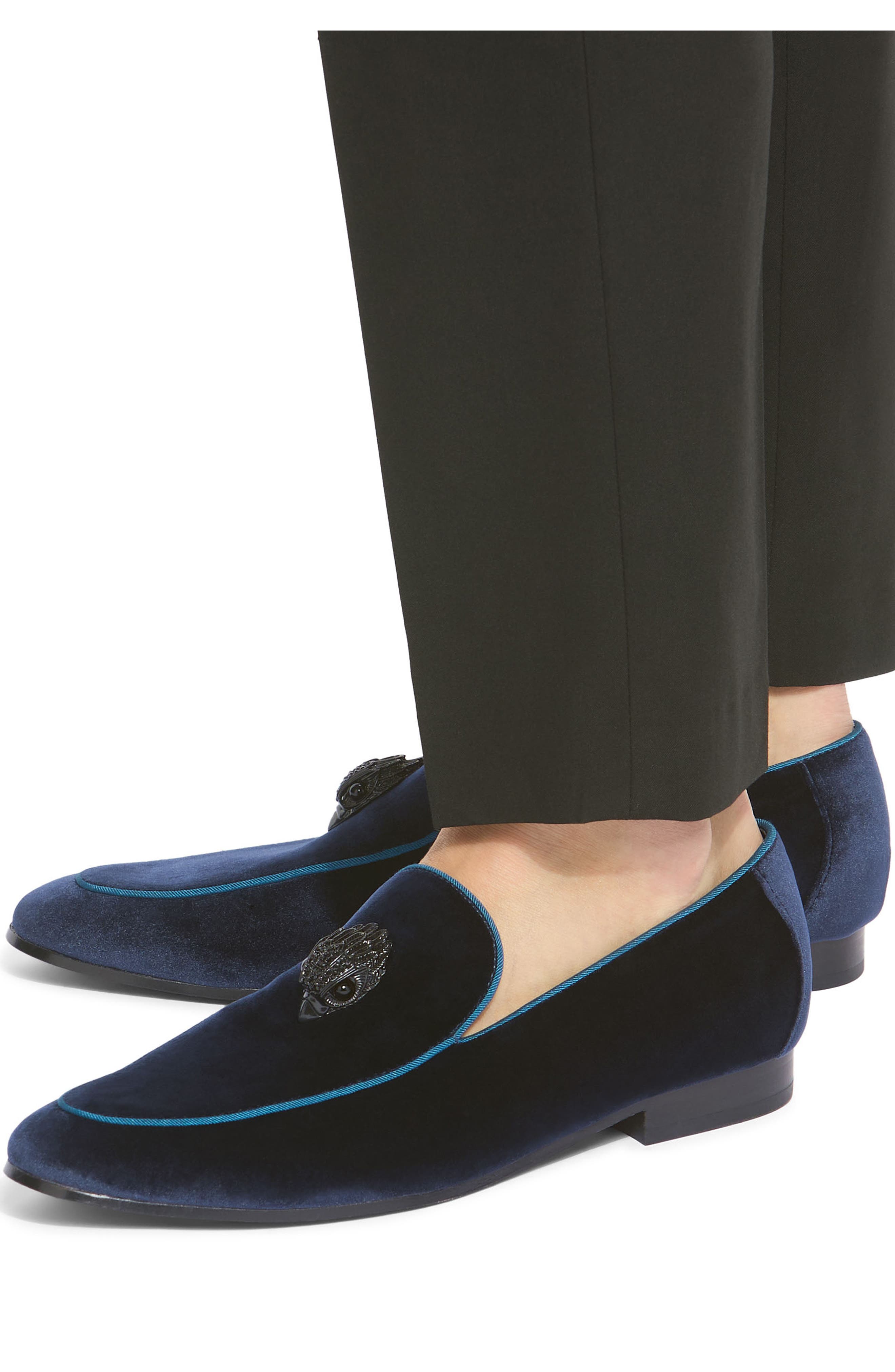 Kurt Geiger London Hugh 2 Velvet Loafer, Alternate, color, 