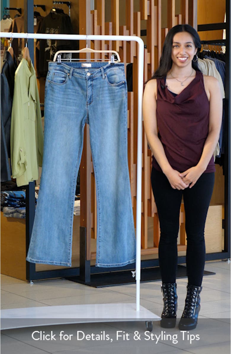 Ana Fab Ab Mid Rise Flare Jeans, sales video thumbnail