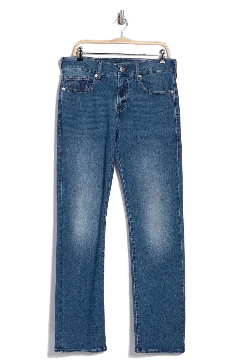 True Religion Brand Jeans Ricky Straight Leg Jeans, Alternate, color, 