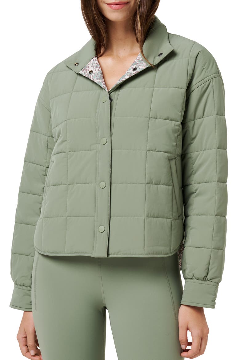 Marin Quilted Jacket, Main, color, SEA SPRAY MULTI