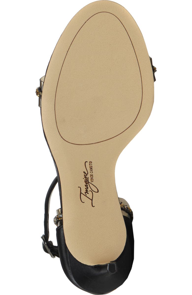 Imagine by Vince Camuto Phillipa Crystal Embellished Clear Sandal, Alternate, color,