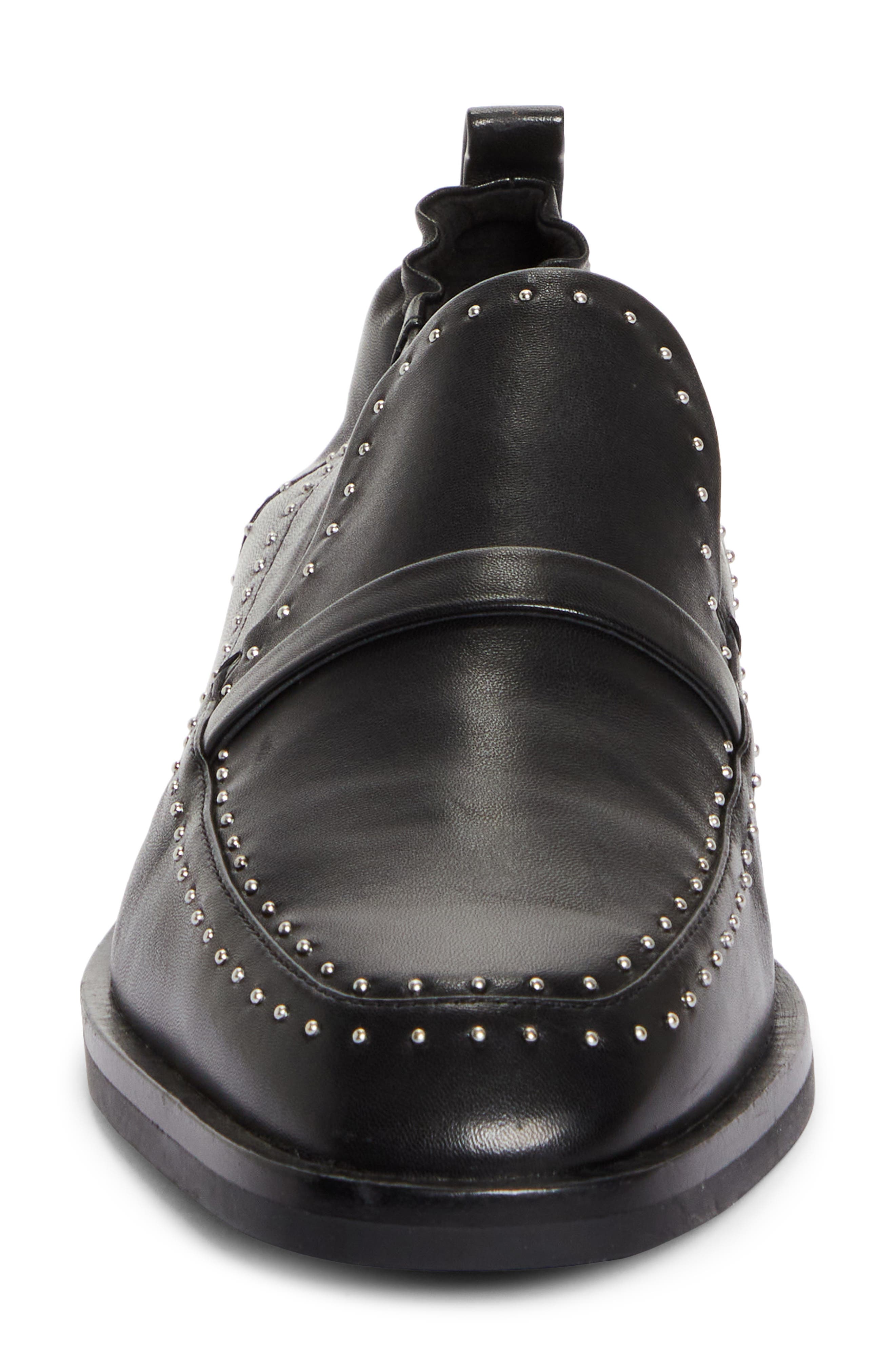 3.1 Phillip Lim Alexa Stud Loafer, Alternate, color, Black