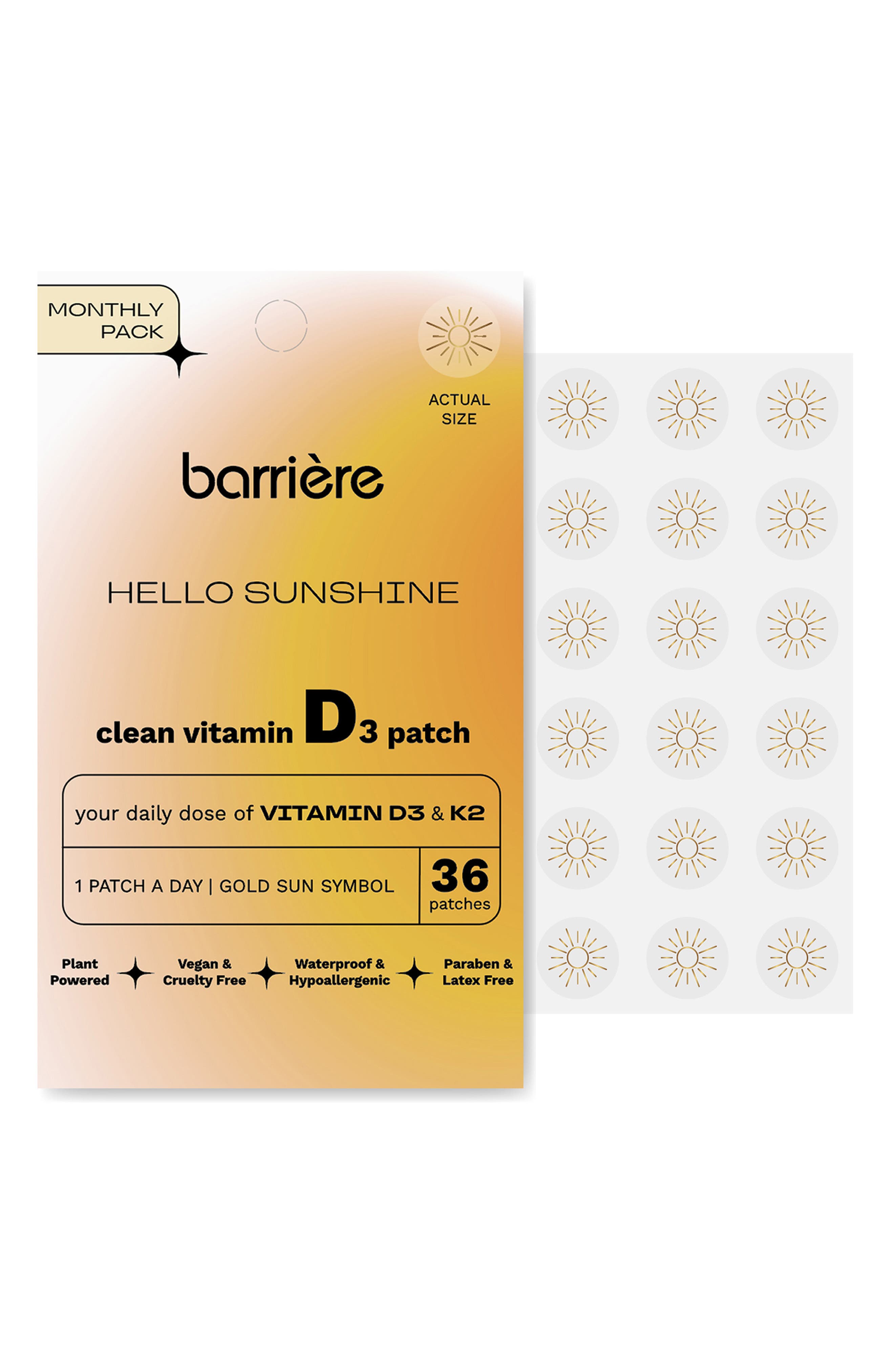 Hello Sunshine Vitamin D3 Patch