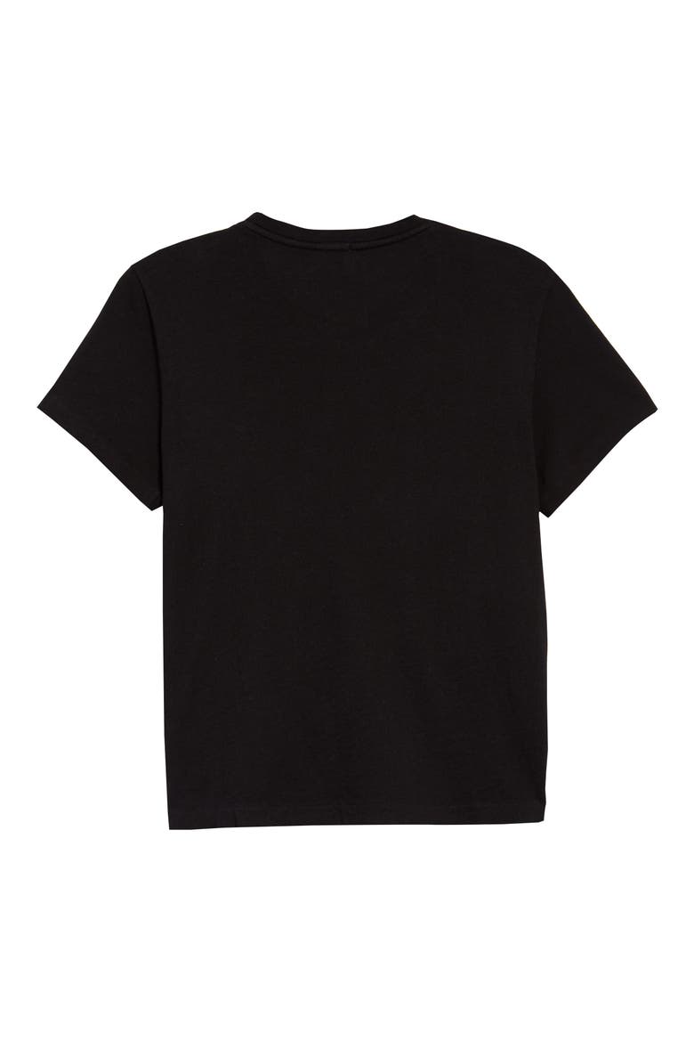 x Hanes The Classic Tee, Alternate, color, BLACK