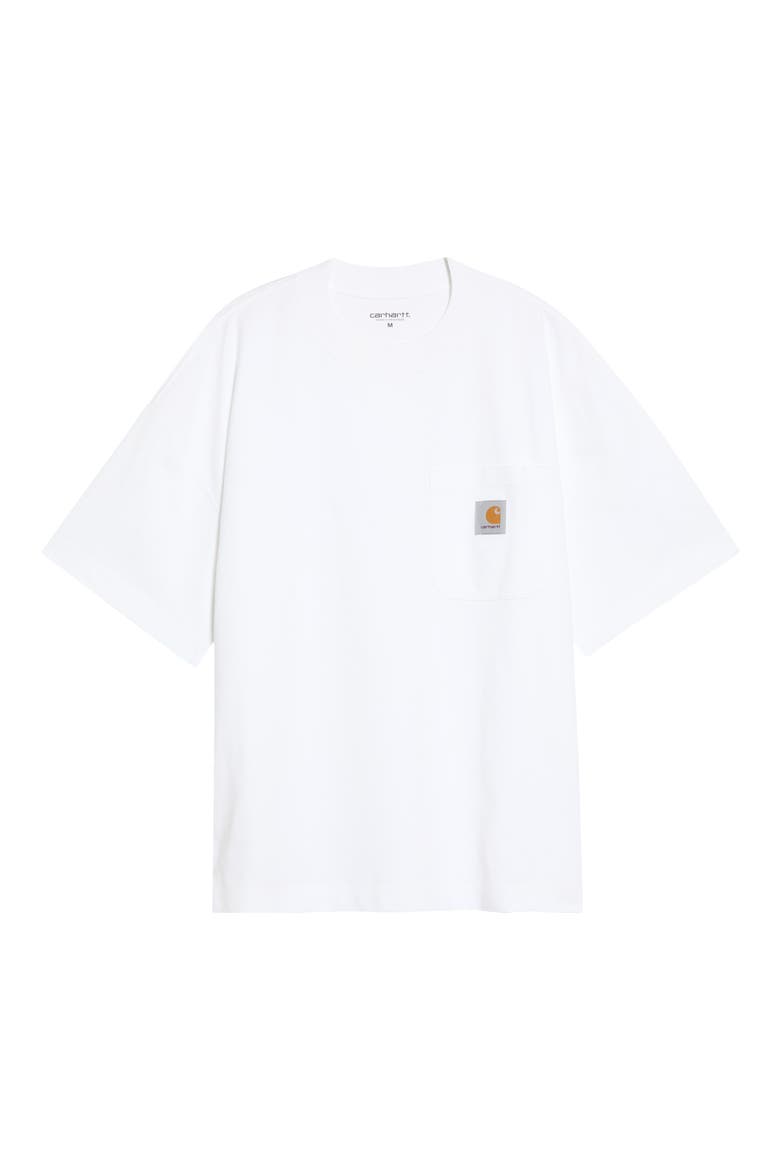 Work Pocket Cotton T-Shirt, Alternate, color, WHITE